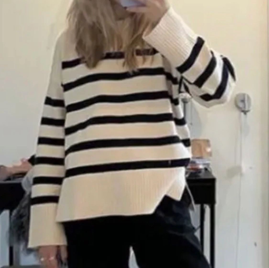 Stickad tröja 