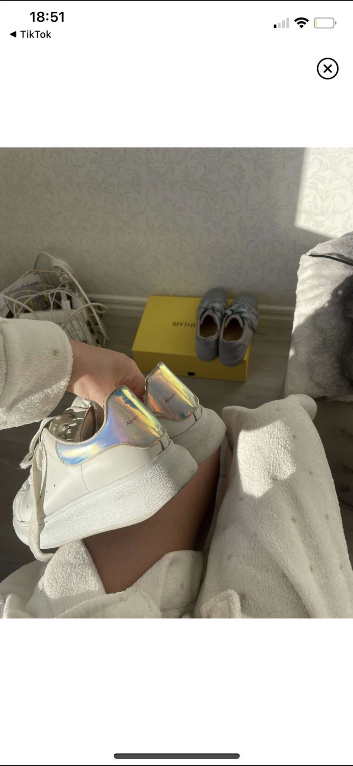 Alexander mcqeen skor  - 90