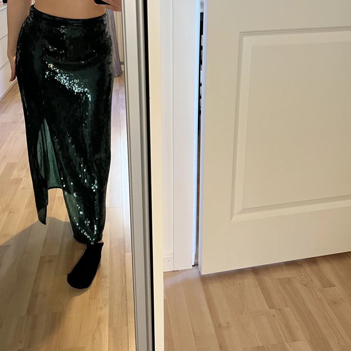 Glittrig kjol 💚 - 90