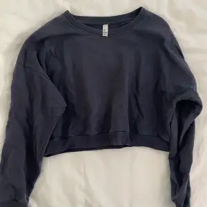 Croppad sweatshirt från american apparel