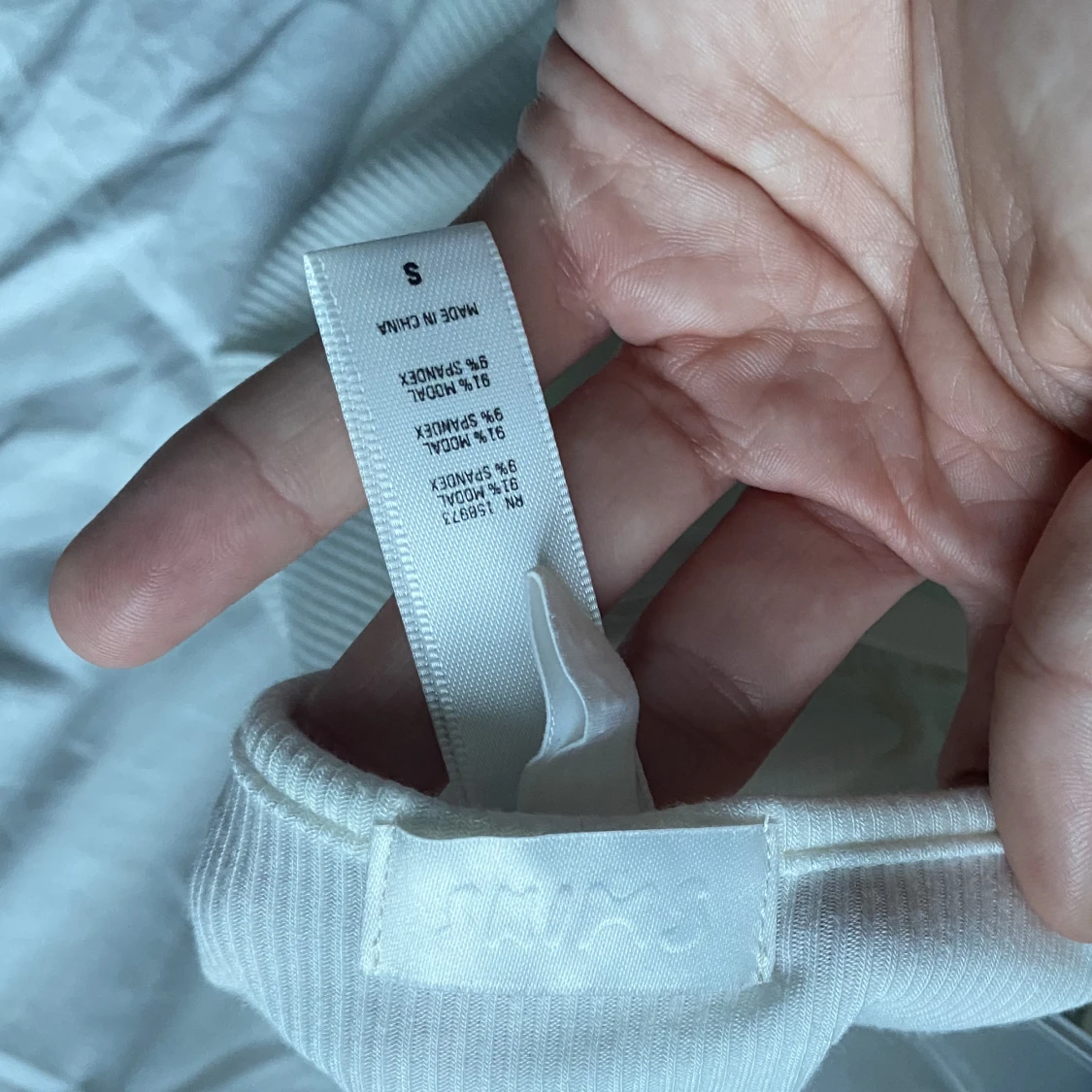 Vit skims klänning - 91