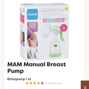 Mam bröstpump  - Helt ny bröstpump oanvänd 250 pp 