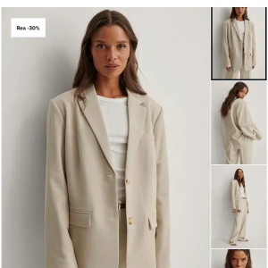 Kavaj Nakd - Beige kavaj, sjukt snygg! Från nakd. Storlek 34, passar även S och M, beroende på hur oversized man vill ha den. Aldrig använd. 