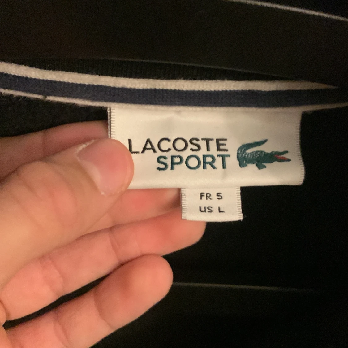 Svart jacka från Lacoste Sport - 2