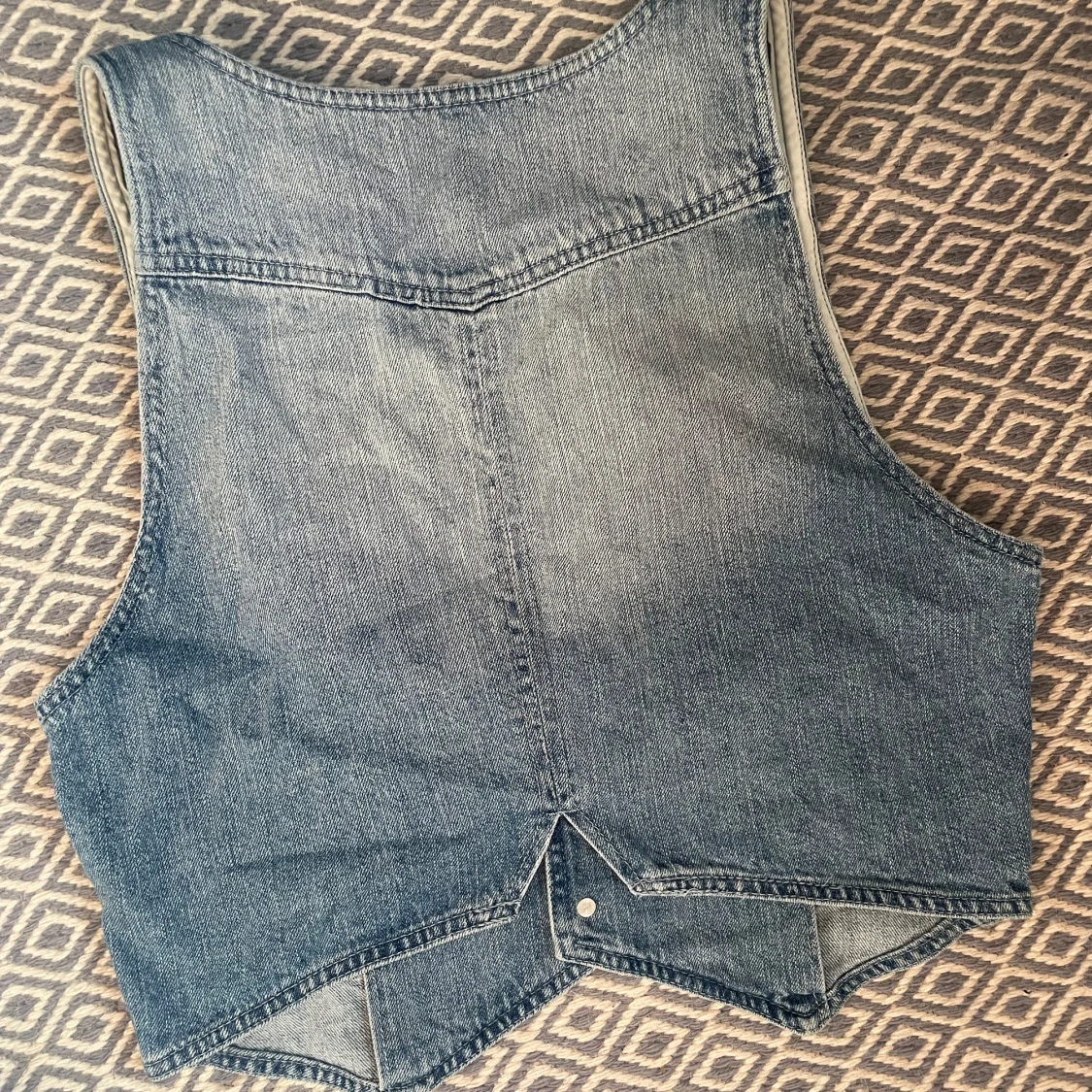 Jeansväst med knappar - 2