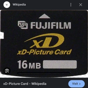 VILL KÖPA xD-Picture Card från Olympus och Fujifilm - jag vill hitta xd picture card för min Kamera! skriv om du har sånt .