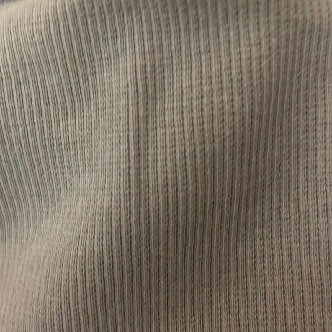 Ljusblå ribbad linnetopp - 93