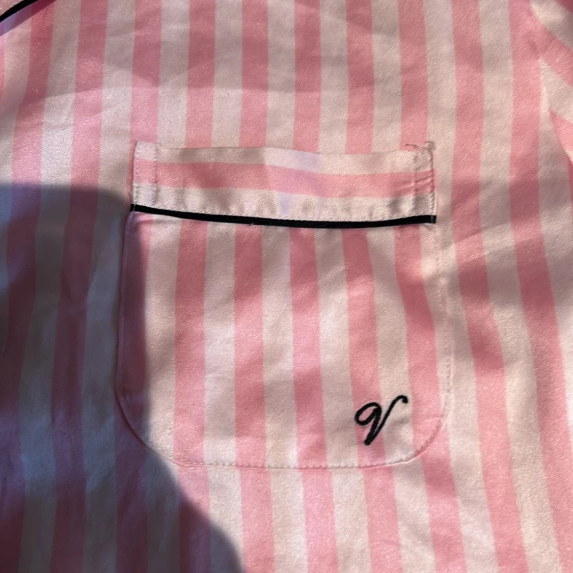 Rosa och vit randig skjorta från Victoria's Secret - 92