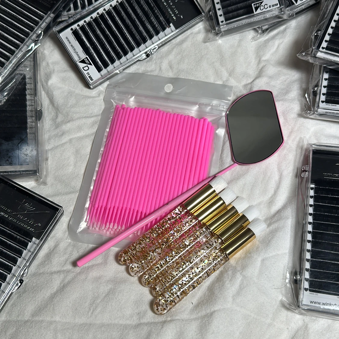 Ögonfransförlängning - Individuella fransar  - 92