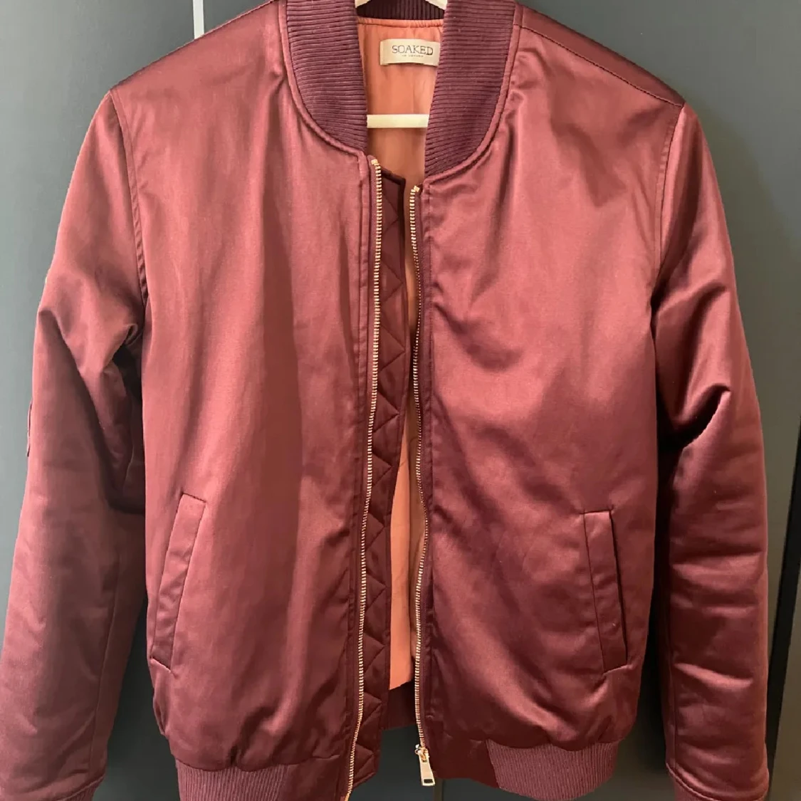  Vinröd Bomberjacka - 91