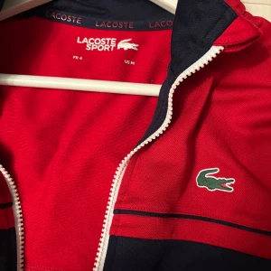 Lacoste tröja  - Hej, jag vill sälja min Lacoste tröja. Som ni kan se har den några fläckar  6/10 condition 