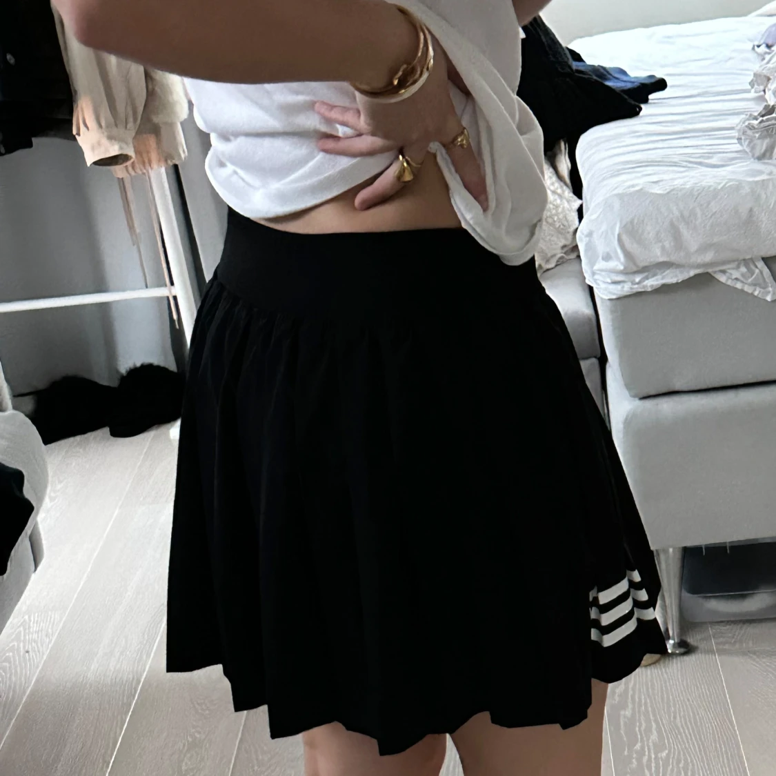 Svart tenniskortkjol adidas - 90