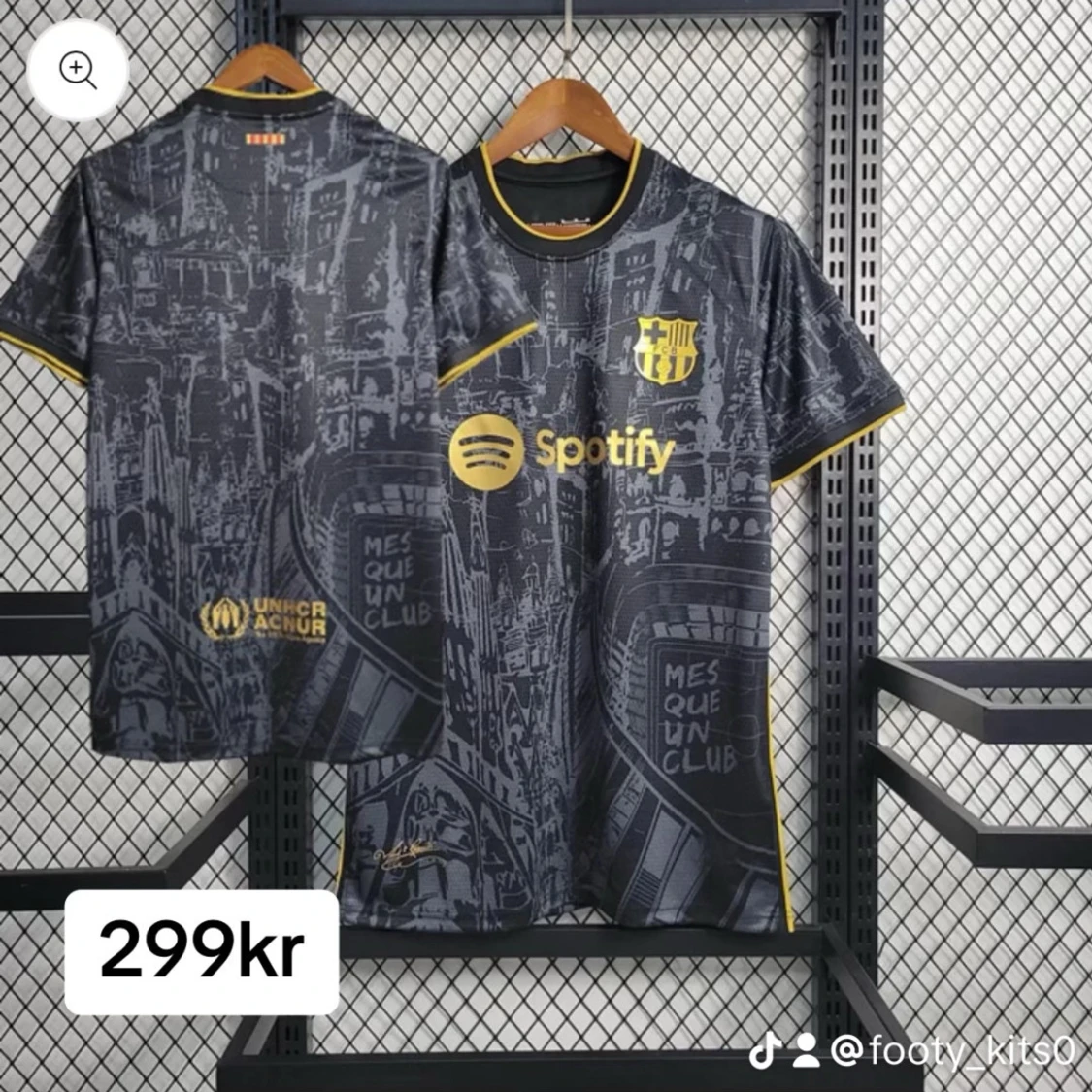 Svart fotbollströja från Nike - 92