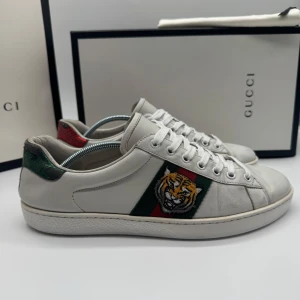 GUCCI ACE TIGER - Gucci Ace Tiger - Skick: 8,5/10 - Tillbehör: En dustbag  - Storlek 42,5 - Nypris ca 7500kr - DeluxeCloset