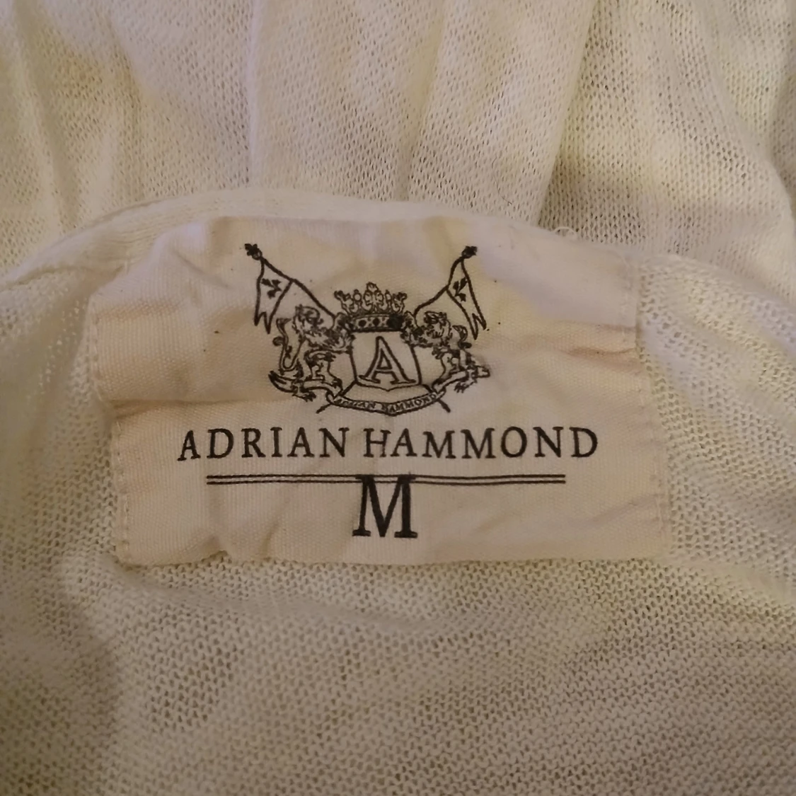 Vit långärmad tröja från Adrian Hammond - 3