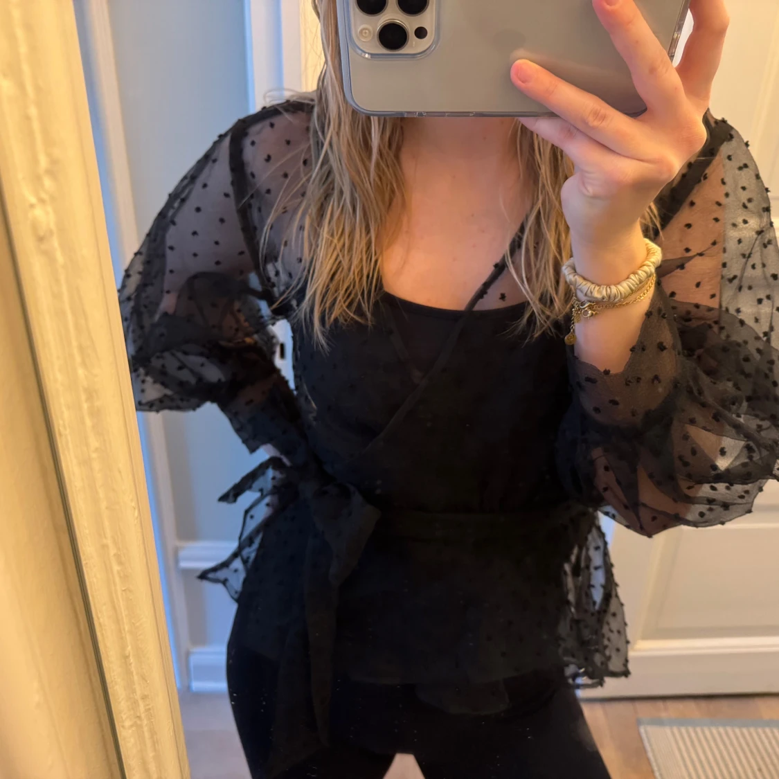 Söt blus i mesh  - 3