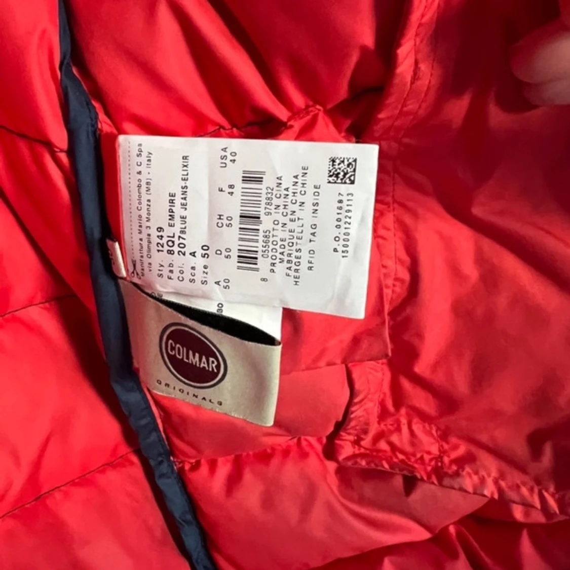 Blå dunjacka från Colmar - 4