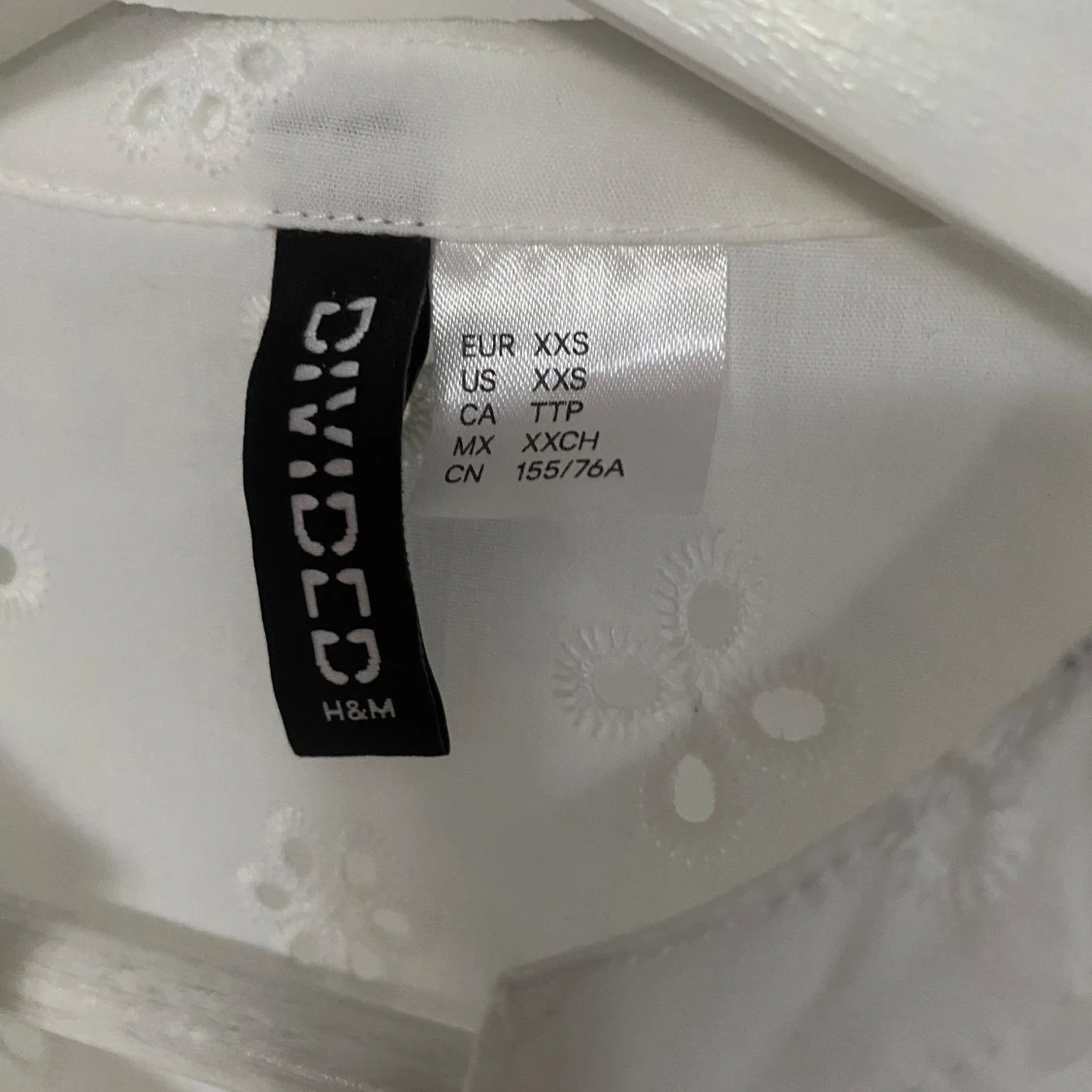 Vit klänning från H&M Divided - 91