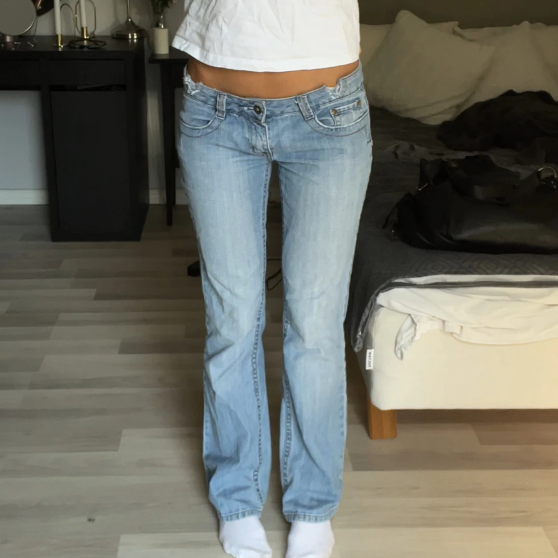Lågmidjade jeans - 90