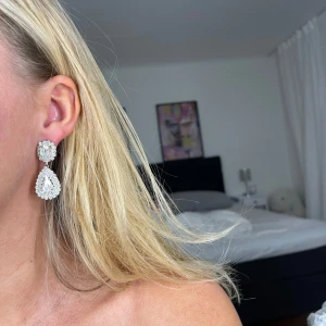 Öronhängen - Silvriga superfina öronhängen 💗