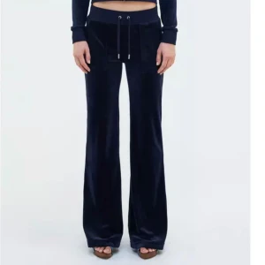 Juicy - Mörkblå juicy byxor