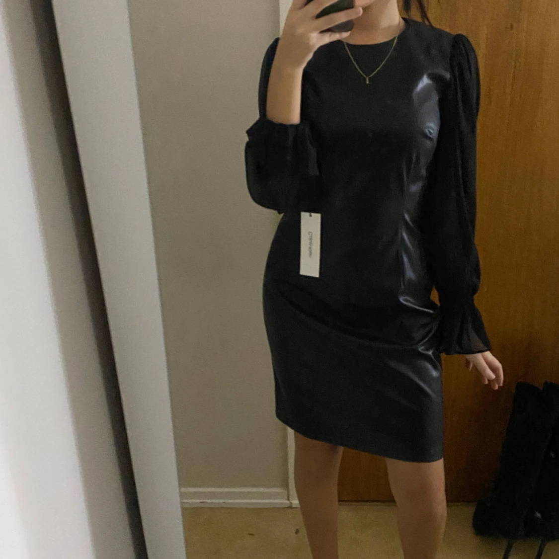 Svart klänning från calvin klein  - 92
