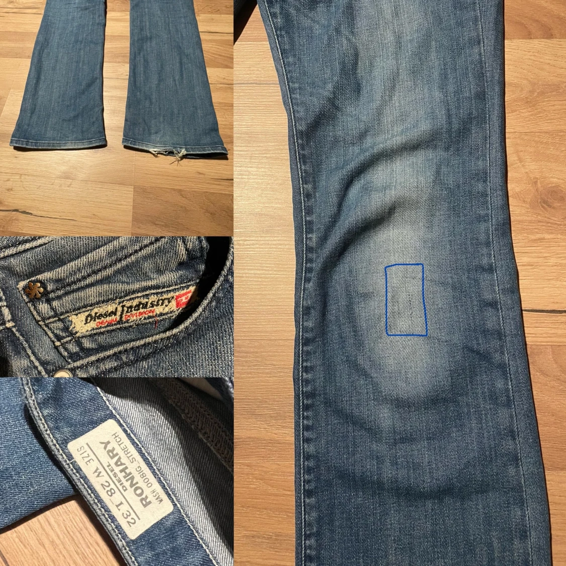 Lågmidjade Diesel jeans - 93