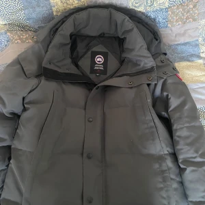 Canada goose wyndham - Grå canada goose wyndham som jag säljer för att jag letar ny jacka in för vintern men denna här fläck fri👌