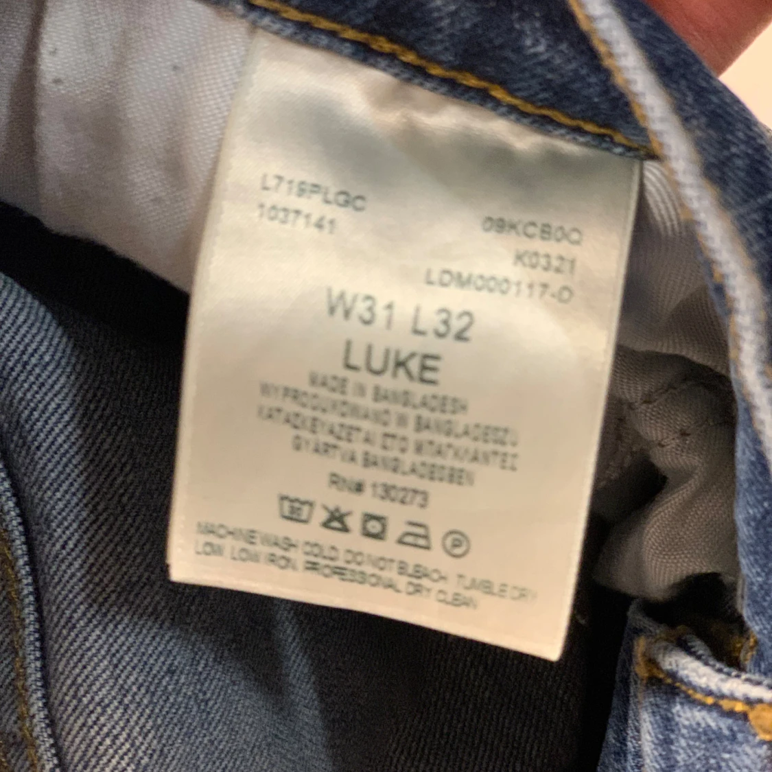 Blå jeans från Lee - 93