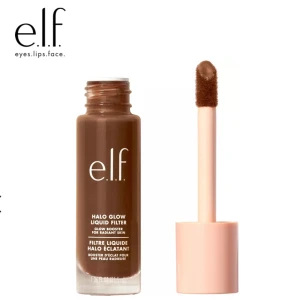 e.l.f. Halo Glow Liquid Filter - Använd 1 gång och köpt för att användas som bronzer💕ger jätte vacker glow och naturlig bronzed look men används inte för att jag är mer in i puder bronzer just nu❤️🩷