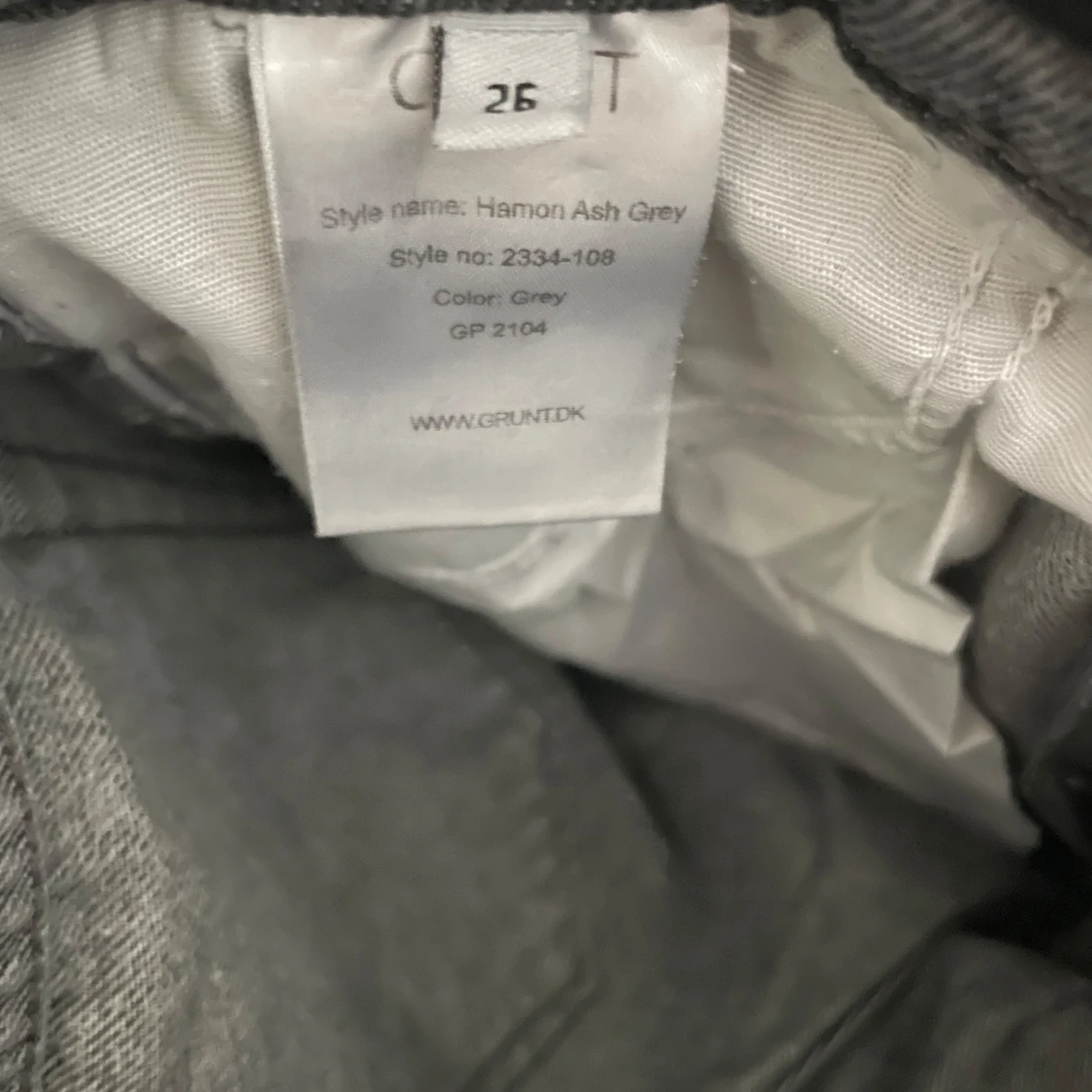 Grå jeans från Grunt - 92