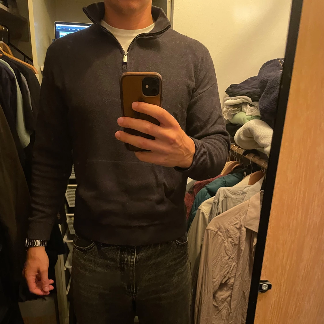 Massimo dutti half-zip