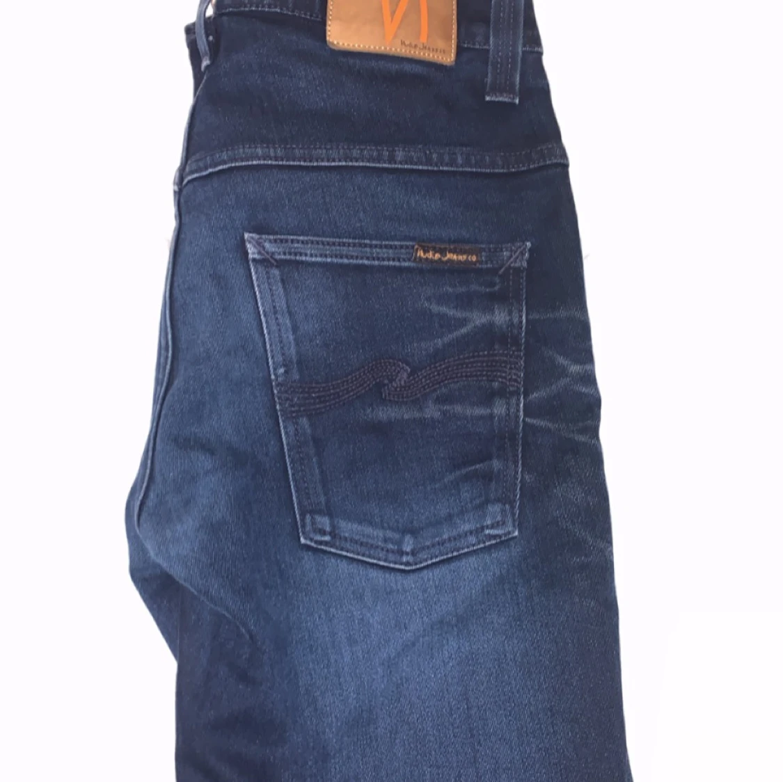 Mörkblå jeans från Nudie Jeans