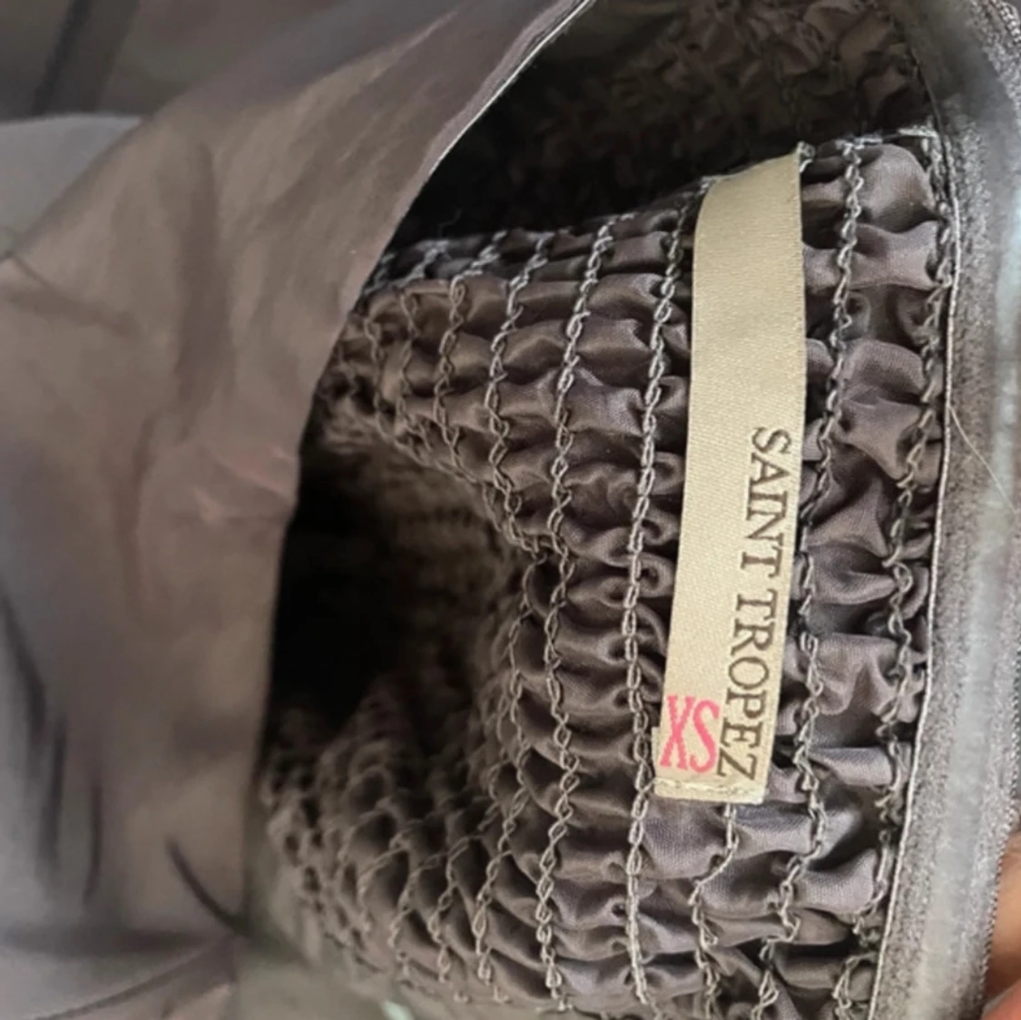 Tub klänning med rosett  - 91