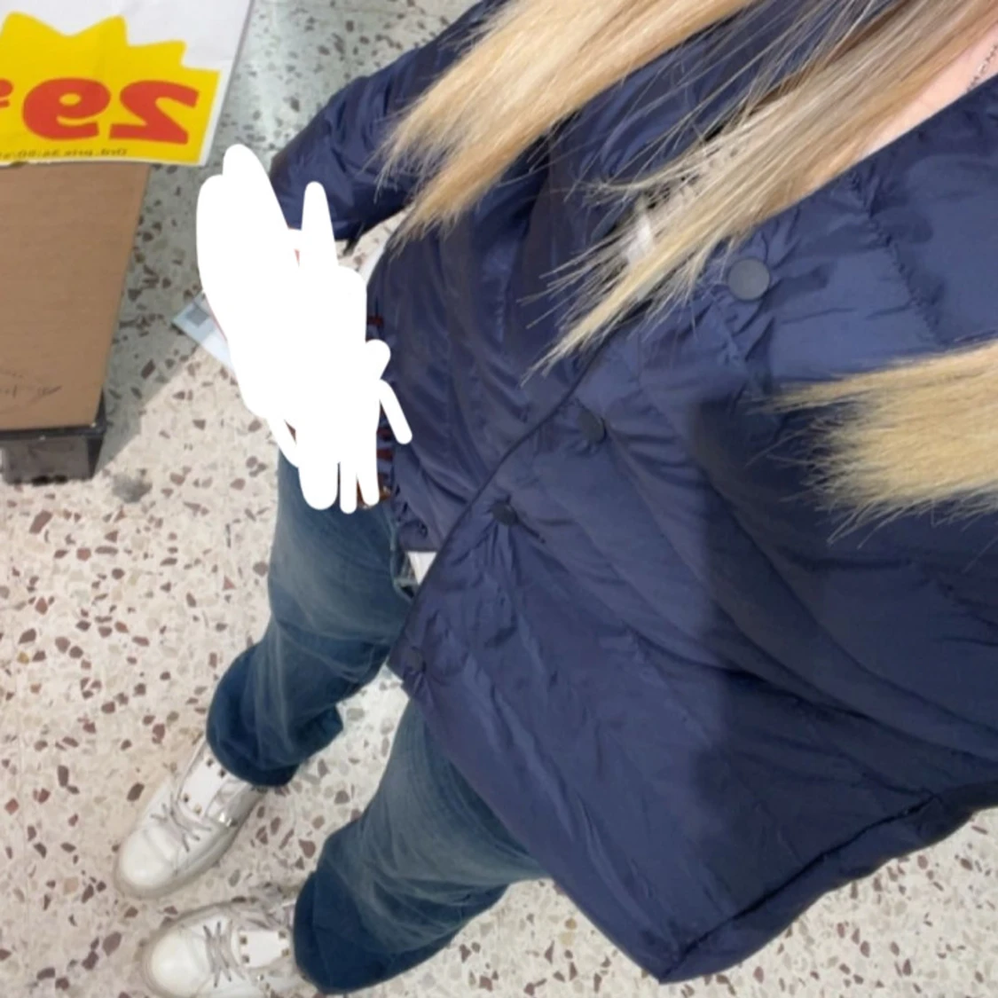 Mörkblå ultralätt dunjacka från Uniqlo - 91