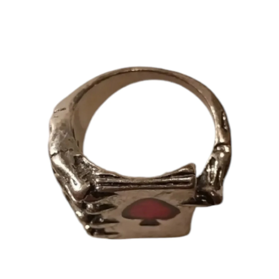 Chunky cool skelett ring - 91