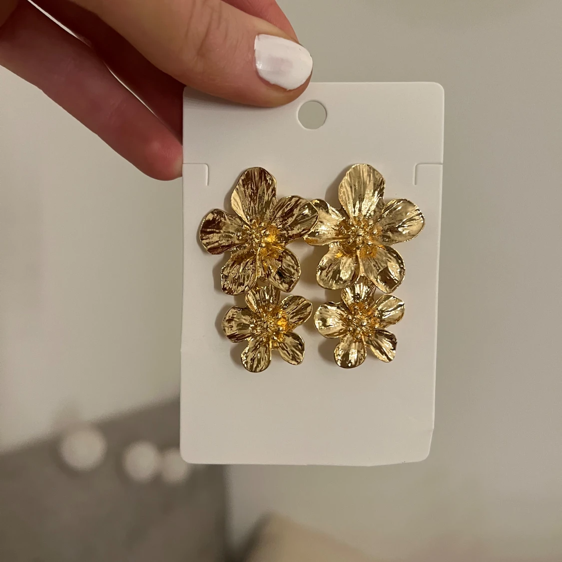 Blommiga örhängen  - 90