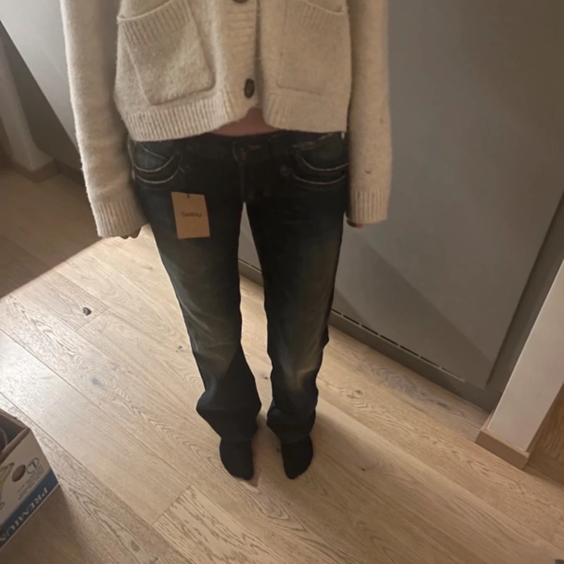 Mörkblå jeans från Freeman T. Porter