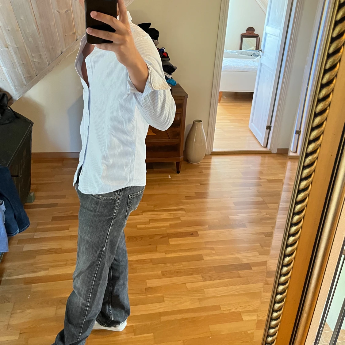 Pin stripe skjorta - 90