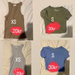 Massa kläder i olika storlekar tillsalu! - Säljer massor med kläder i olika storlekar. Kan köpas separat men också i paket. Paketpris-450kr Skriv för egna bilder eller funderingar🥰