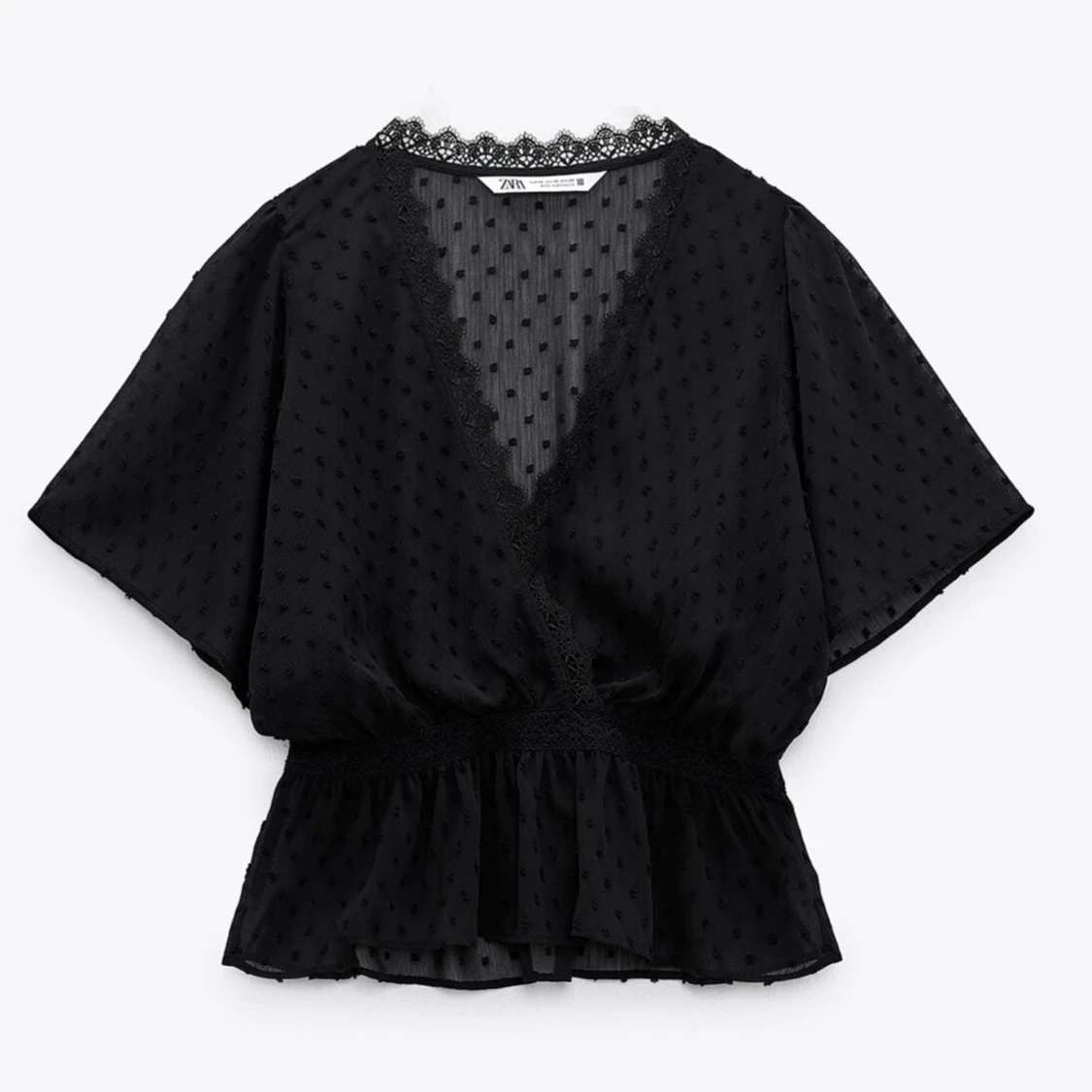 Zara mesh blus