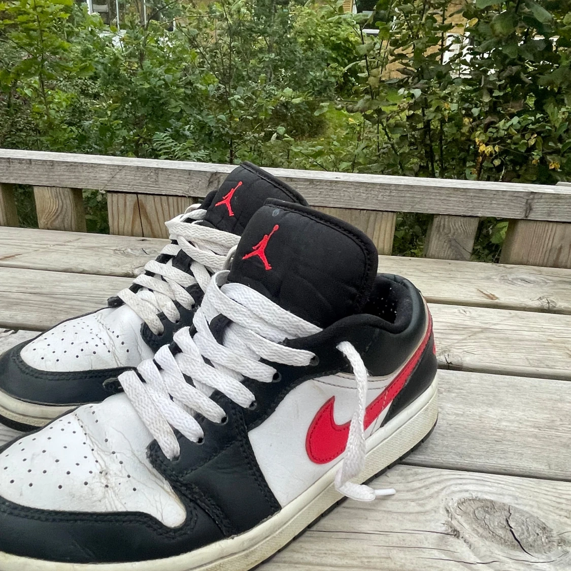 Jordan 1 low laser red ❤️🖤