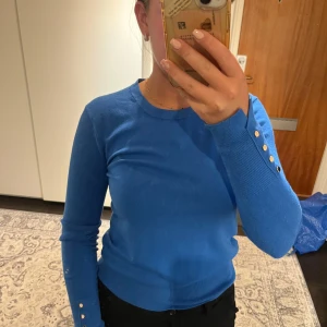 Blå tröja - Finstickad tröja från zara Stl s 60kr