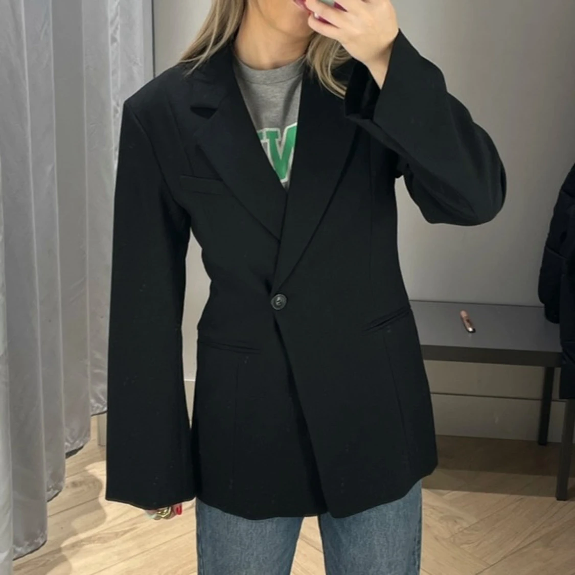 Svart Kavaj med form đ€