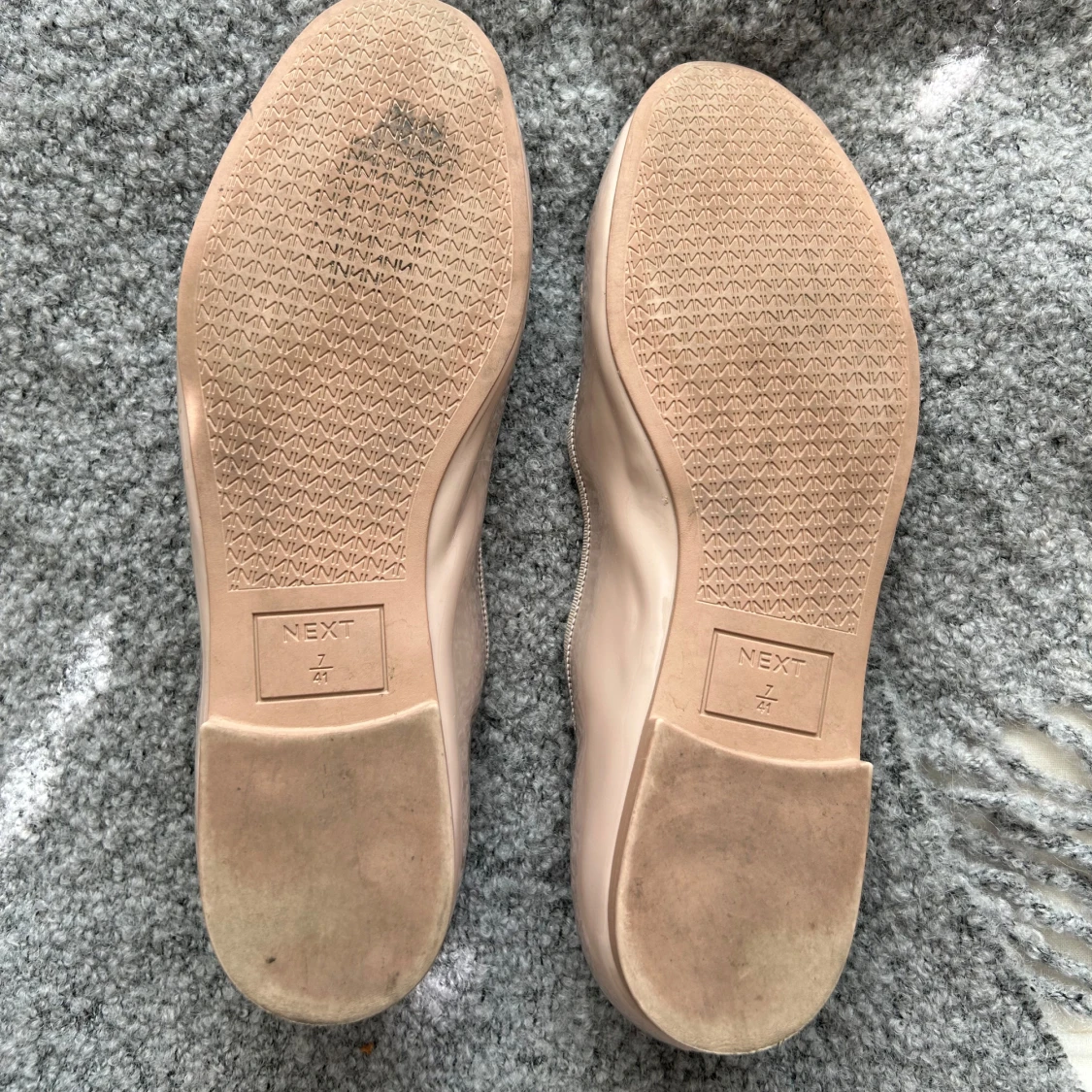 Ljusrosa ballerinaskor - 92