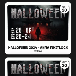 Halloween fest skolfest 20 oktober - Säljer min halloween fest skolfest biljett 20 oktober 