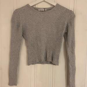 Brand new grey sweater thinner tight fit