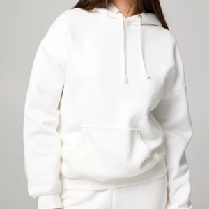 Vit bikbok hoodie - Vit hoodie från bikbok, passar även s. Lite nopprig