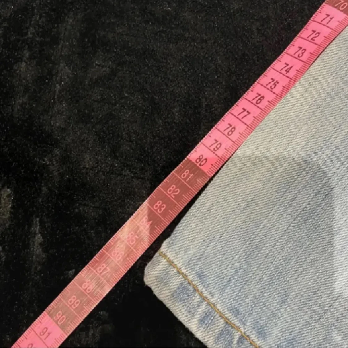 Ljusblå bootcut jeans från Fishbone - 91