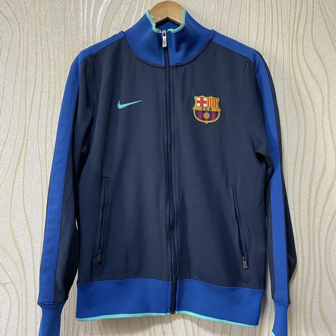 Äkta retro barcelona Nike fotbollströja från 2010/2011